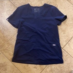 FIGS Casma Scrub Top- Navy